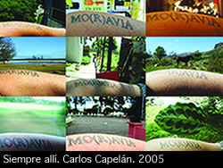 Siempre allí. Carlos Capelán 2005