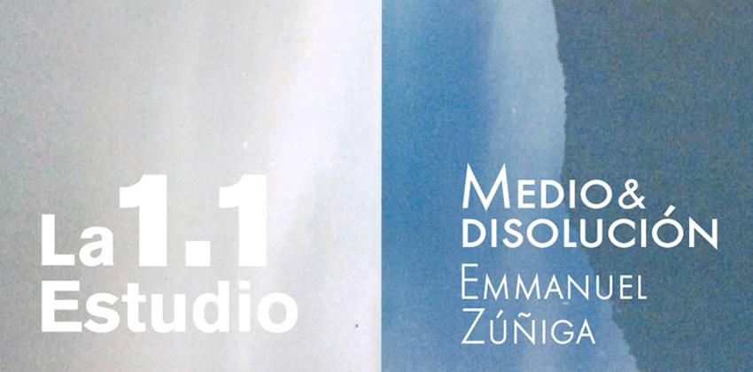 La 1.1 Estudio. Medio & Disolución. Emmanuel Zúñiga